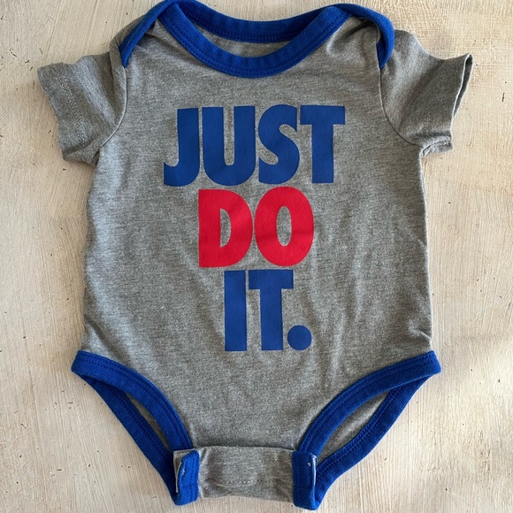 Nike Other - Nike Just Do It Baby Onesie, 3 Month, Bodysuit